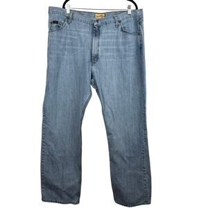 Wrangler 20X Style 01 Competition Jeans Men’s 42x34 Lght Wash Cowboy Vintage Y2K